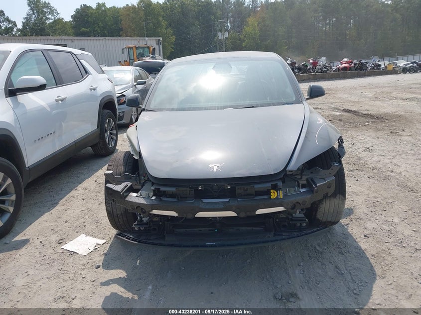 2025 Tesla Model 3 Long Range Rear-Wheel Drive VIN: 5YJ3E1EA8SF029756 Lot: 43238201