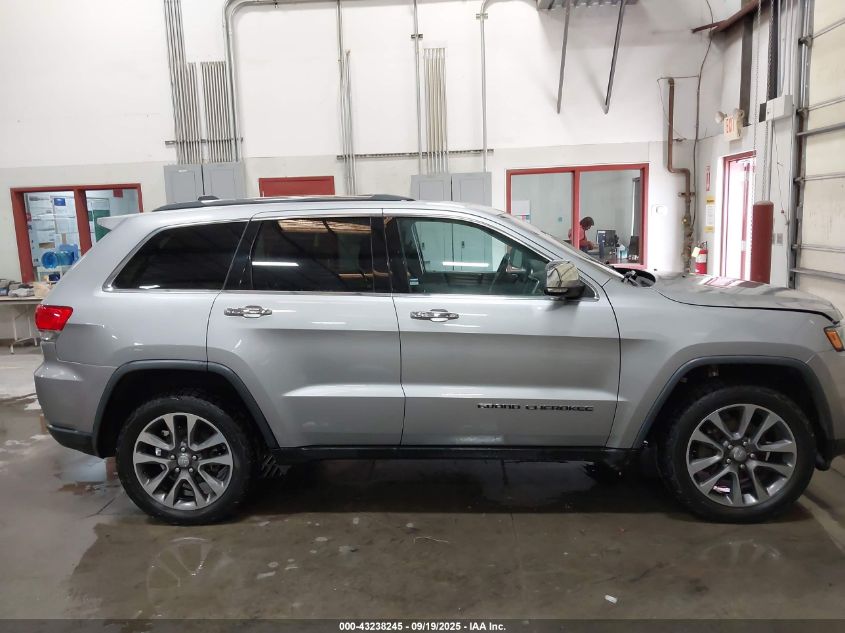 2018 Jeep Grand Cherokee Limited 4X4 VIN: 1C4RJFBG3JC274438 Lot: 43238245