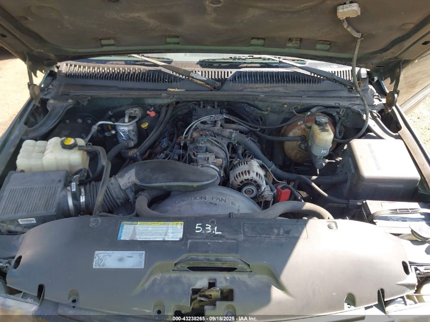 2000 Chevrolet Silverado 1500 VIN: 1GCEC14V3YZ150782 Lot: 43238265