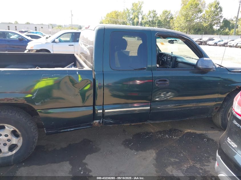 2000 Chevrolet Silverado 1500 VIN: 1GCEC14V3YZ150782 Lot: 43238265