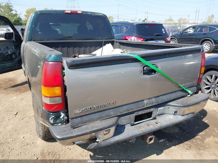 2000 Chevrolet Silverado 1500 VIN: 1GCEC14V3YZ150782 Lot: 43238265