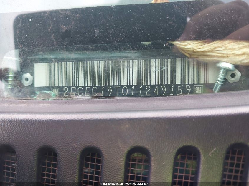 2001 Chevrolet Silverado 1500 Ls VIN: 2GCEC19T011249159 Lot: 43238265