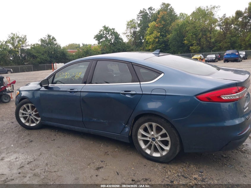 2019 FORD FUSION SE 3FA6P0HD7KR172662