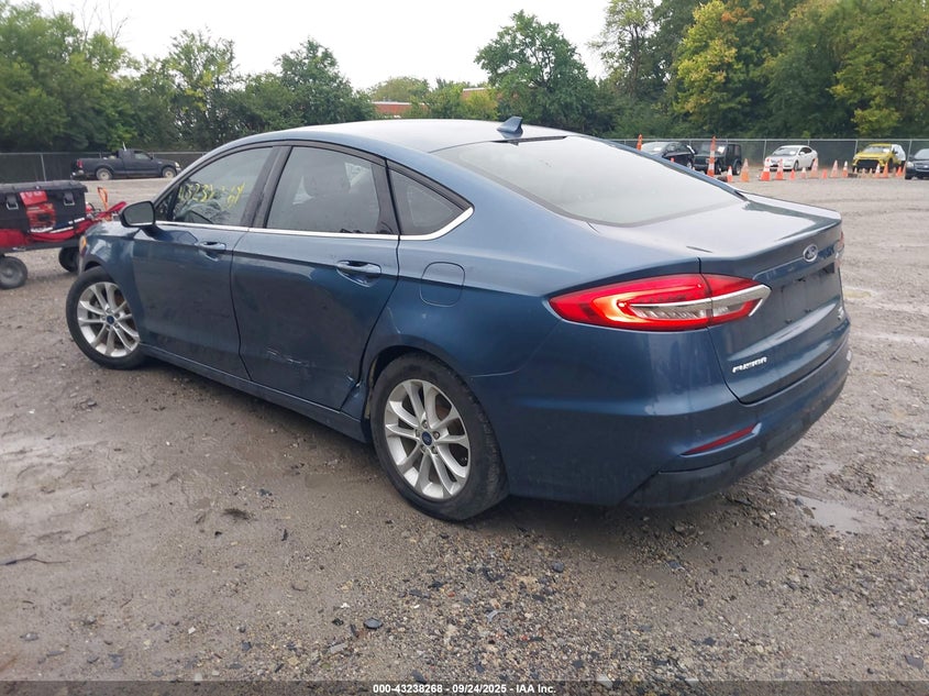 2019 FORD FUSION SE 3FA6P0HD7KR172662