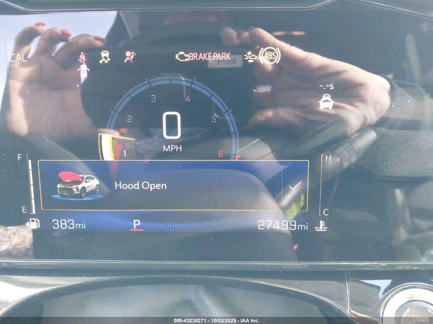 2024 Chevrolet Trax Fwd Activ VIN: KL77LKE2XRC025377 Lot: 43238271