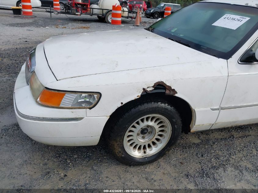 2000 Mercury Grand Marquis Ls VIN: 2MEFM75W3YX613083 Lot: 43238281