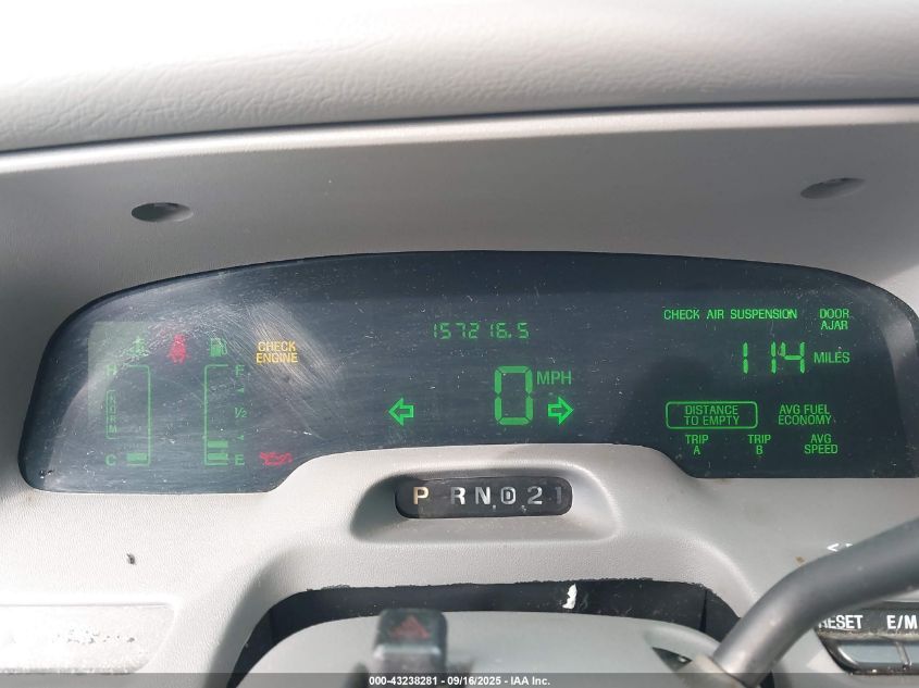 2000 Mercury Grand Marquis Ls VIN: 2MEFM75W3YX613083 Lot: 43238281