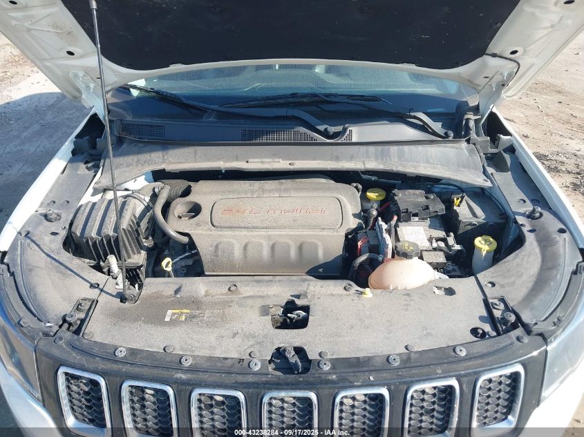 2018 Jeep Compass Latitude Fwd VIN: 3C4NJCBB0JT503258 Lot: 43238284