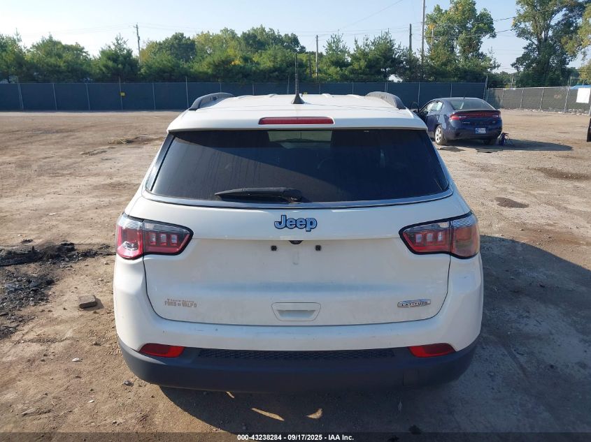 2018 Jeep Compass Latitude Fwd VIN: 3C4NJCBB0JT503258 Lot: 43238284