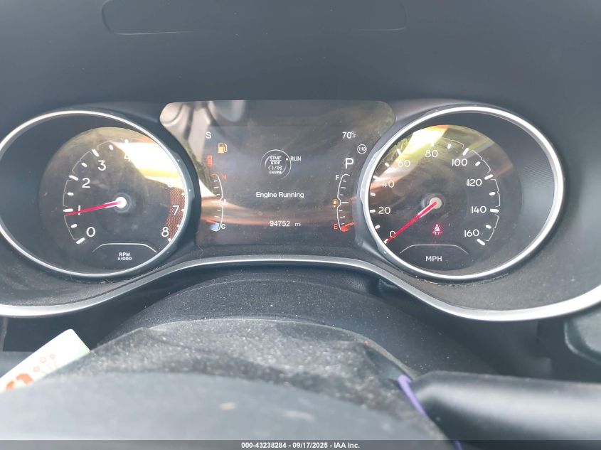 2018 Jeep Compass Latitude Fwd VIN: 3C4NJCBB0JT503258 Lot: 43238284