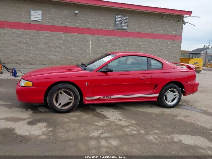 1997 Ford Mustang VIN: 1FALP4048VF184102 Lot: 43238316