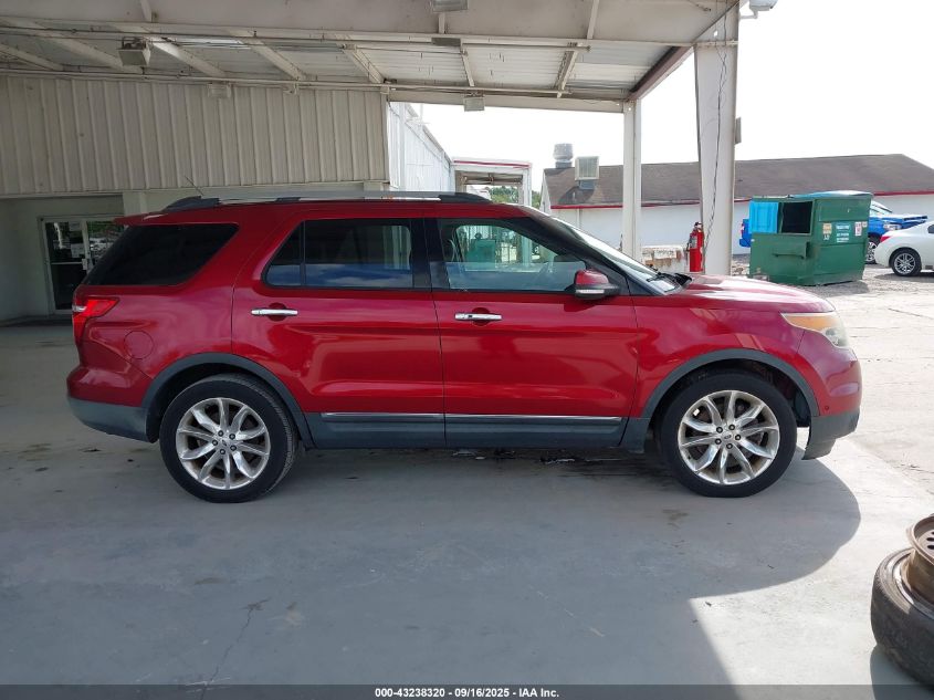 2014 Ford Explorer Limited VIN: 1FM5K7F90EGA09967 Lot: 43238320