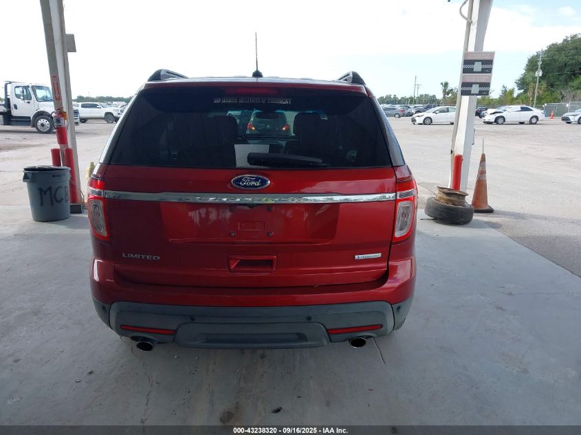 2014 Ford Explorer Limited VIN: 1FM5K7F90EGA09967 Lot: 43238320