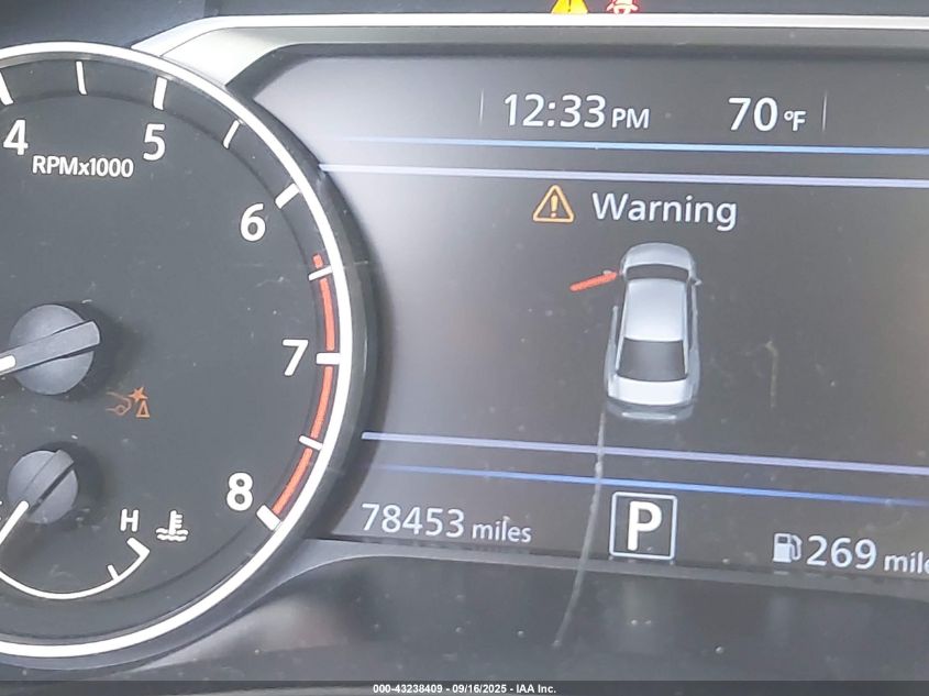 2022 Nissan Altima Sr Fwd VIN: 1N4BL4CV2NN318412 Lot: 43238409