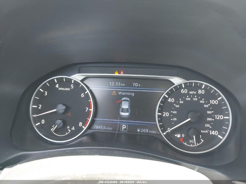 2022 Nissan Altima Sr Fwd VIN: 1N4BL4CV2NN318412 Lot: 43238409