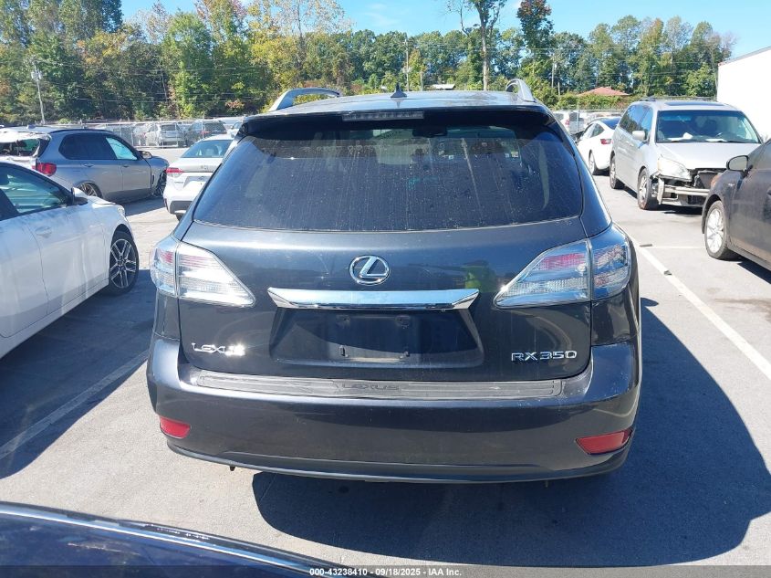 2010 Lexus Rx 350 VIN: 2T2ZK1BA8AC012638 Lot: 43238410