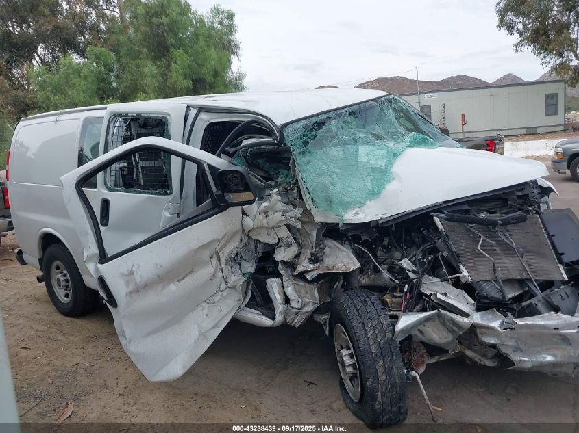 2019 GMC Savana 2500 Work Van VIN: 1GTW7AFGXK1228083 Lot: 43238439