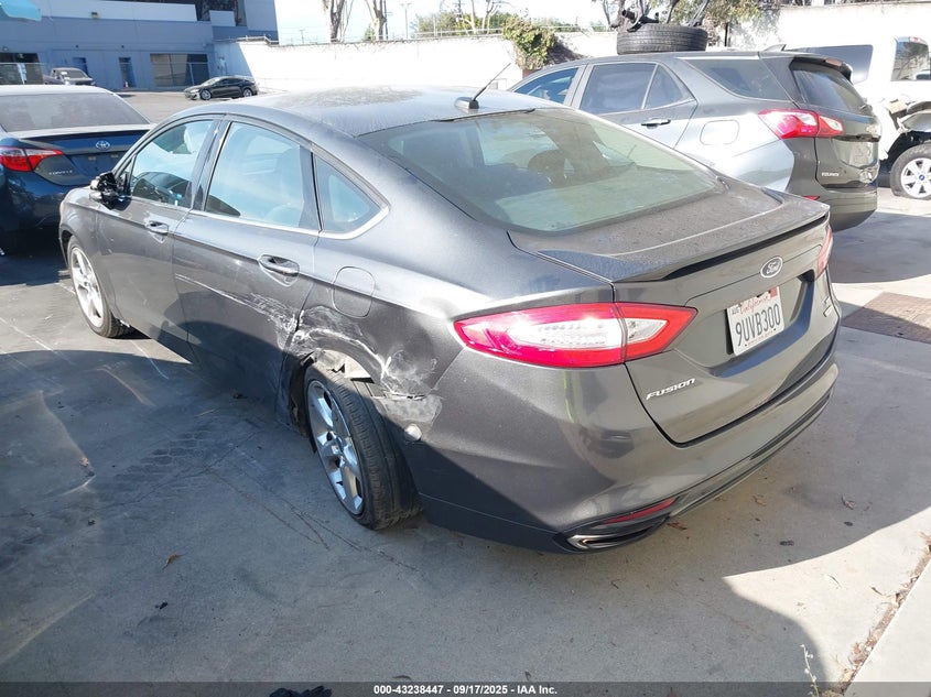 Vin: 3fa6p0t99gr124025, lot: 43732982, ford fusion se 20163