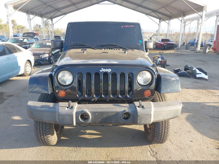 2012 Jeep Wrangler Unlimited Rubicon VIN: 1C4HJWFG2CL164005 Lot: 43238464