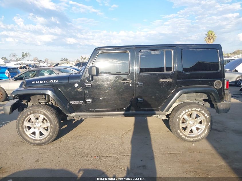 2012 Jeep Wrangler Unlimited Rubicon VIN: 1C4HJWFG2CL164005 Lot: 43238464