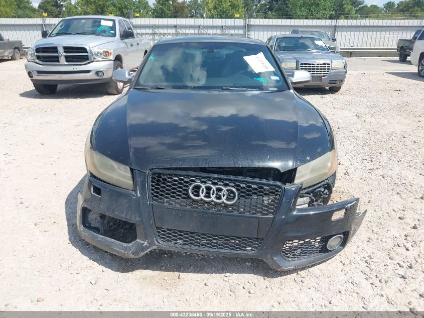 2011 Audi S5 4.2 Premium Plus VIN: WAUVVAFR0BA077464 Lot: 43238468
