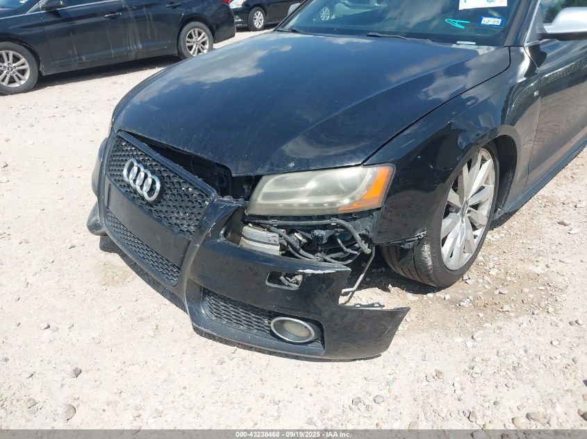 2011 Audi S5 4.2 Premium Plus VIN: WAUVVAFR0BA077464 Lot: 43238468