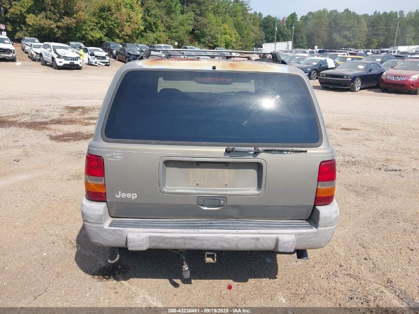 1996 Jeep Grand Cherokee Laredo VIN: 1J4FX58S2TC398351 Lot: 43238481