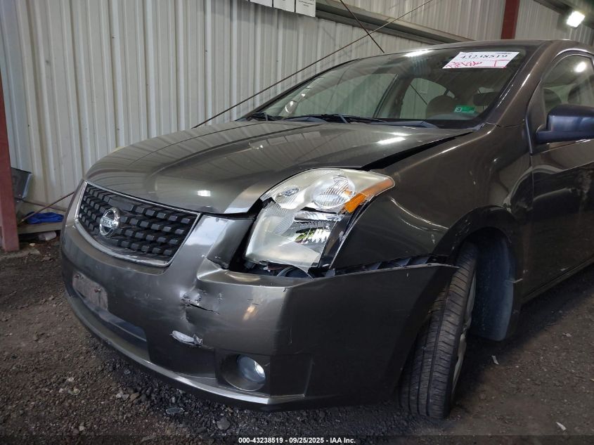 2008 Nissan Sentra 2.0S VIN: 3N1AB61E78L682131 Lot: 43238519