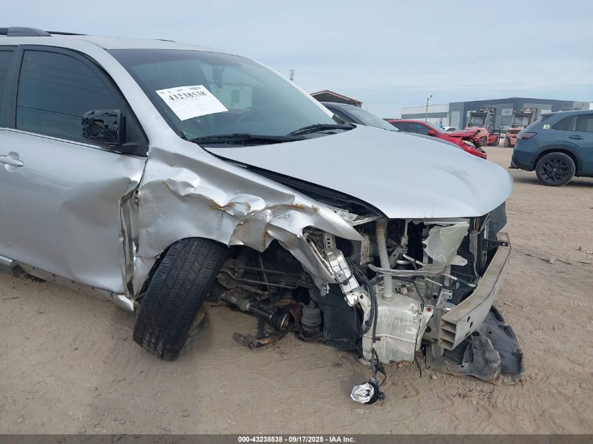 2011 Toyota Highlander Base V6 VIN: 5TDBK3EHXBS075212 Lot: 43238538