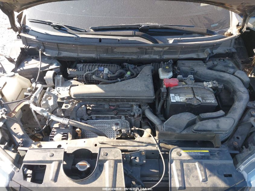 2017 Nissan Rogue Sv VIN: 5N1AT2MV2HC765908 Lot: 43238539