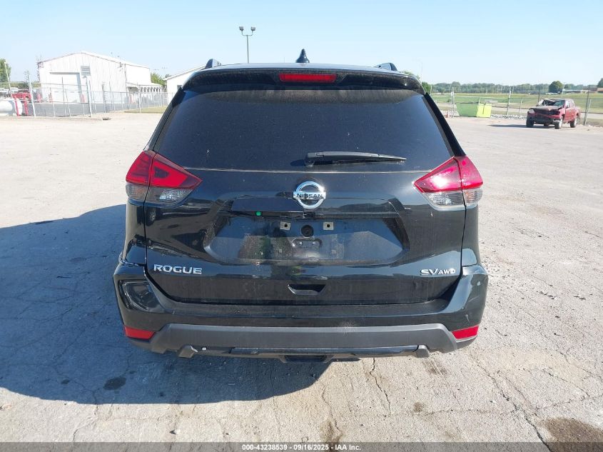 2017 Nissan Rogue Sv VIN: 5N1AT2MV2HC765908 Lot: 43238539
