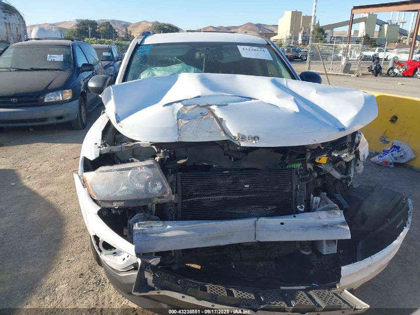 2016 Jeep Compass Sport VIN: 1C4NJCBAXGD615734 Lot: 43238551