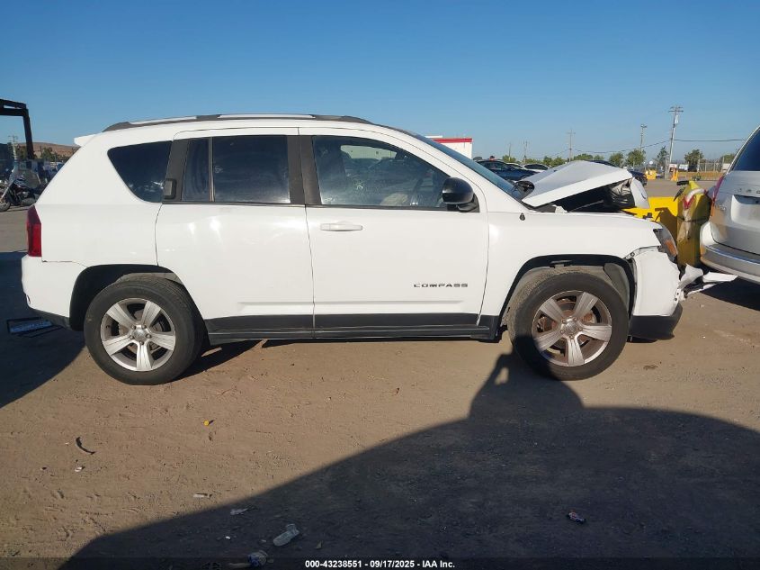2016 Jeep Compass Sport VIN: 1C4NJCBAXGD615734 Lot: 43238551