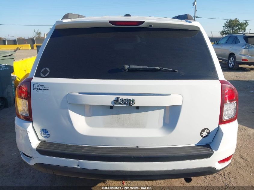 2016 Jeep Compass Sport VIN: 1C4NJCBAXGD615734 Lot: 43238551