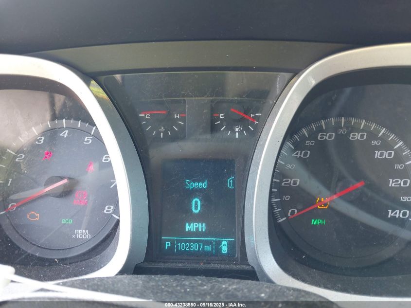 2012 Chevrolet Equinox 1Lt VIN: 2GNALDEK4C6242449 Lot: 43238550