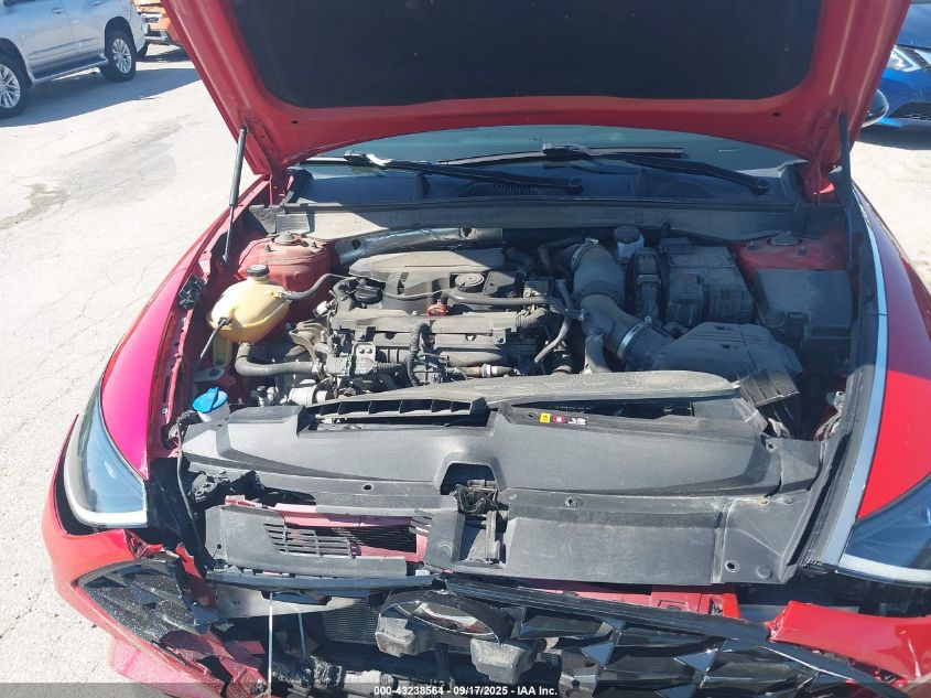 2021 Hyundai Sonata Sel Plus VIN: 5NPEJ4J27MH107470 Lot: 43238564