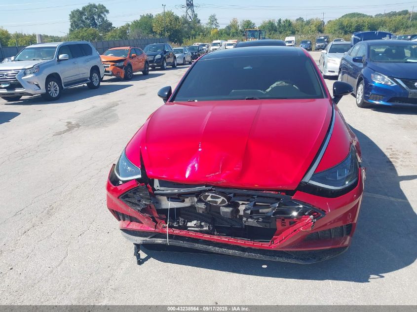 2021 Hyundai Sonata Sel Plus VIN: 5NPEJ4J27MH107470 Lot: 43238564