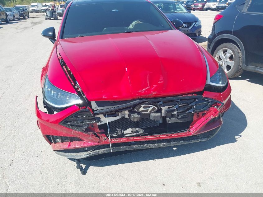 2021 Hyundai Sonata Sel Plus VIN: 5NPEJ4J27MH107470 Lot: 43238564