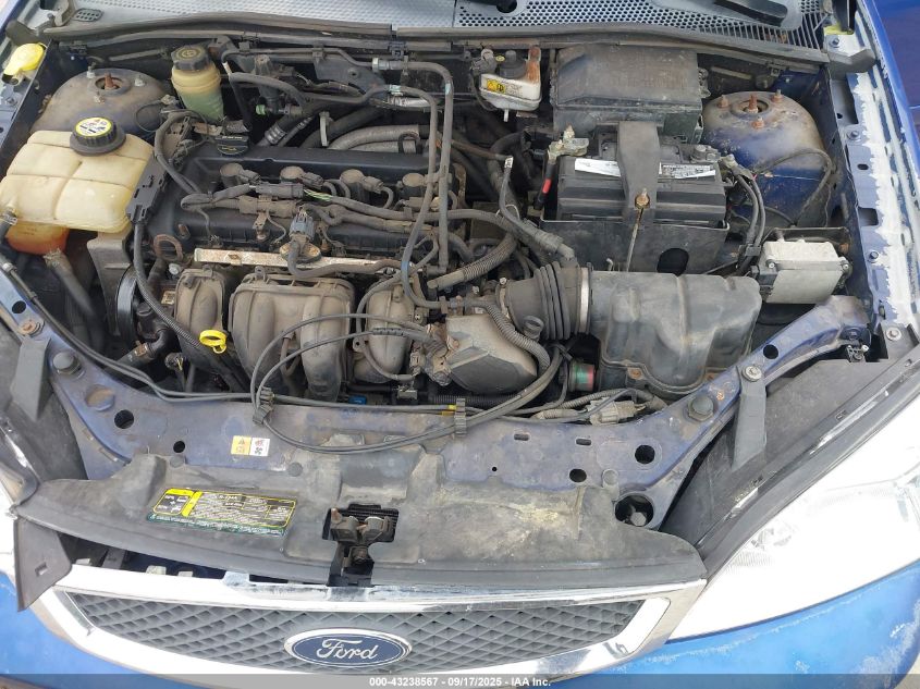 2006 Ford Focus Zx4 VIN: 1FAHP34N46W133197 Lot: 43238567