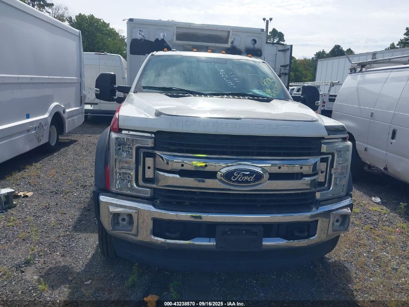 2017 Ford F-550 Chassis Super Duty VIN: 1FD0X5HT7HEF10303 Lot: 43238570