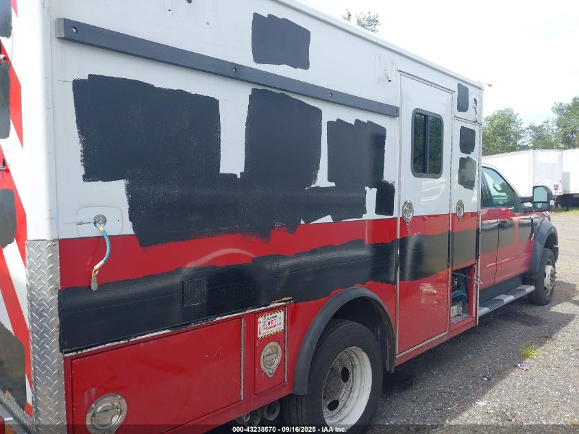 2017 Ford F-550 Chassis Super Duty VIN: 1FD0X5HT7HEF10303 Lot: 43238570