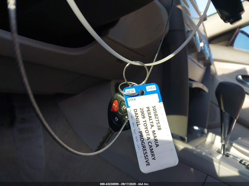 2009 Toyota Camry Le VIN: 4T1BE46K79U342847 Lot: 43238595