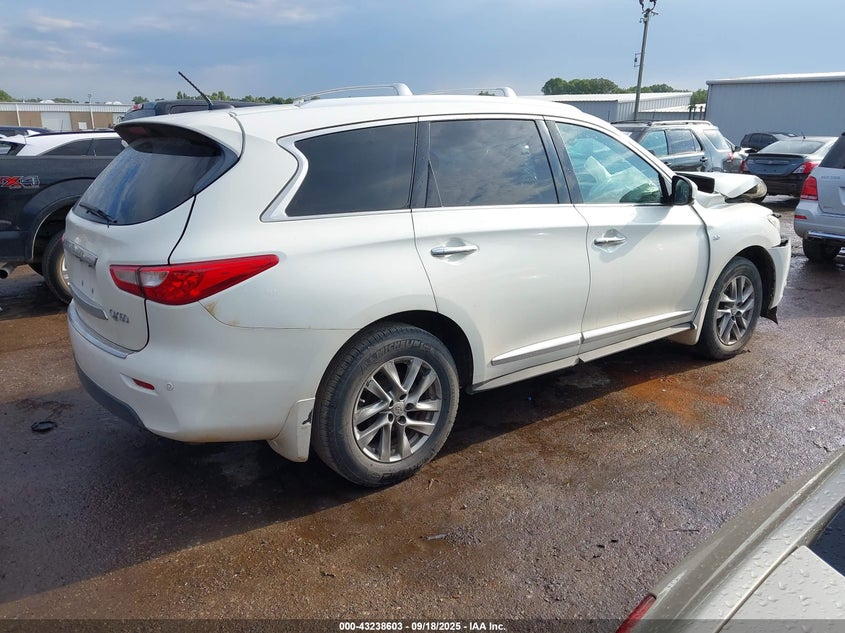 2014 Infiniti Qx60 VIN: 5N1AL0MN0EC552262 Lot: 43238603