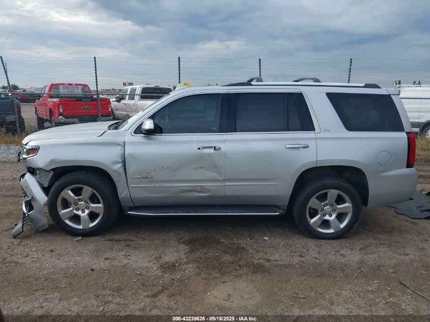 2015 Chevrolet Tahoe Ltz VIN: 1GNSKCKC8FR564678 Lot: 43238626