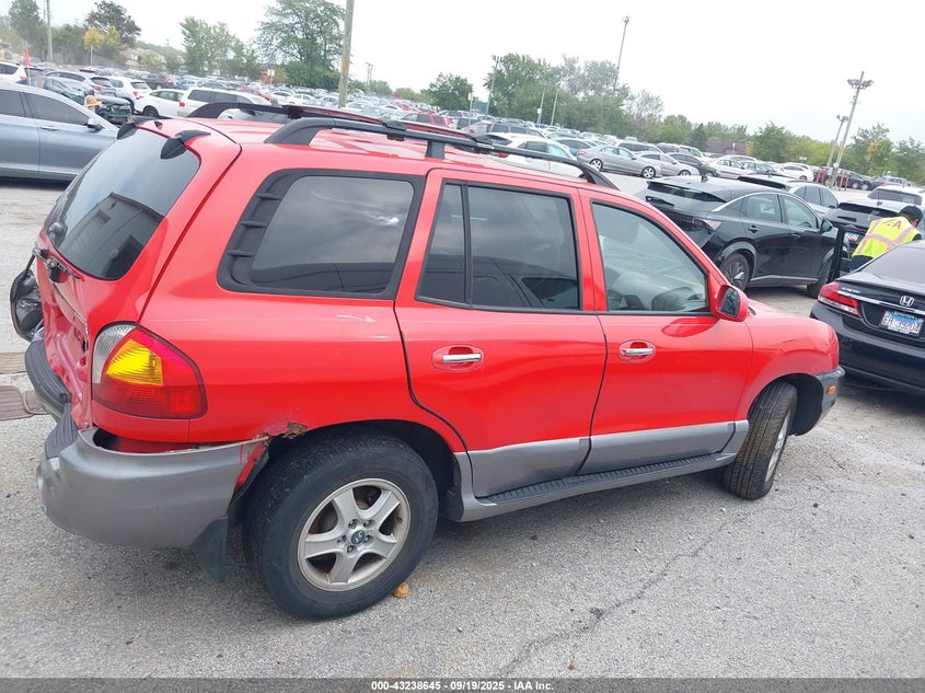 2004 Hyundai Santa Fe Gls/Lx VIN: KM8SC73E64U670517 Lot: 43238645