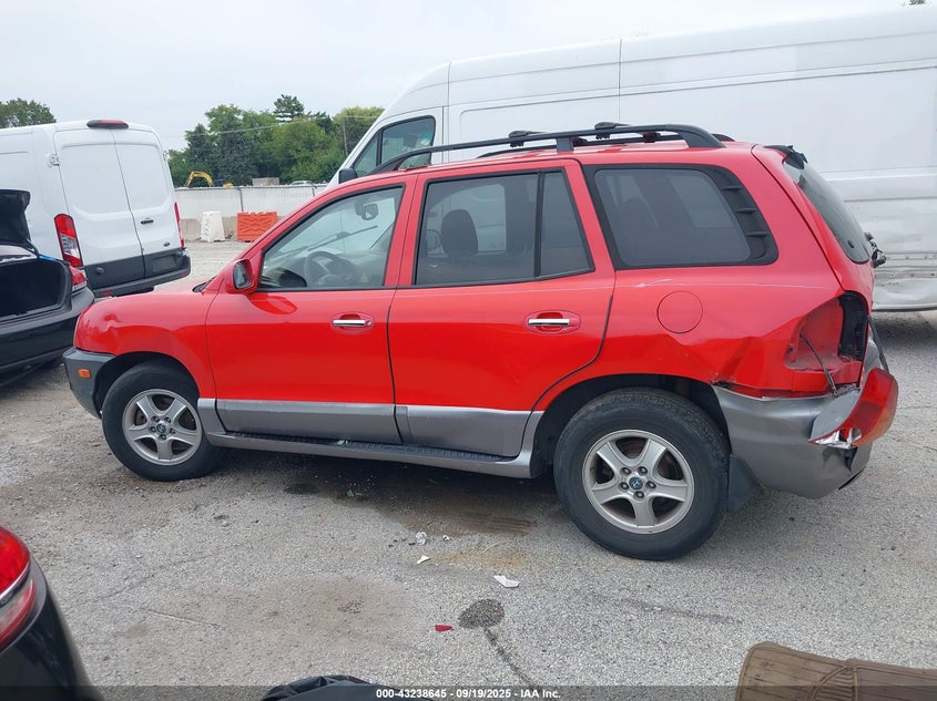 2004 Hyundai Santa Fe Gls/Lx VIN: KM8SC73E64U670517 Lot: 43238645