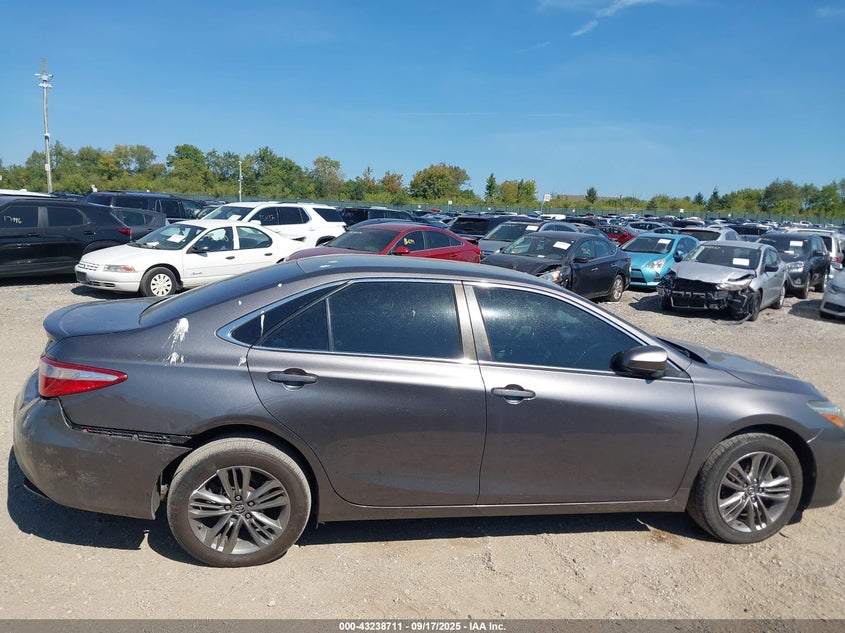 2015 Toyota Camry Se VIN: 4T1BF1FK3FU088867 Lot: 43238711