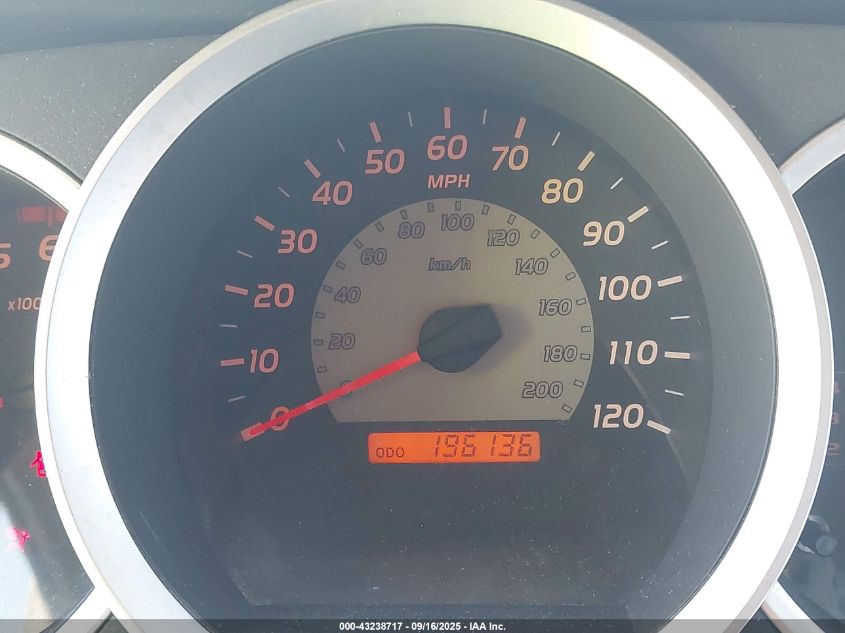 2005 Toyota Tacoma Prerunner V6 VIN: 5TEKU72N05Z091079 Lot: 43238717