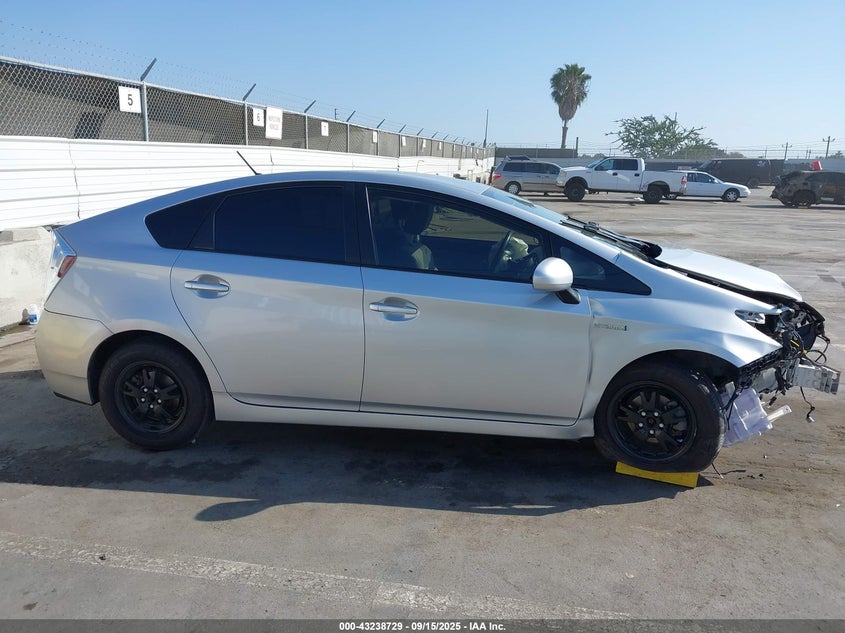 2013 Toyota Prius Two VIN: JTDKN3DUXD5676148 Lot: 43238729