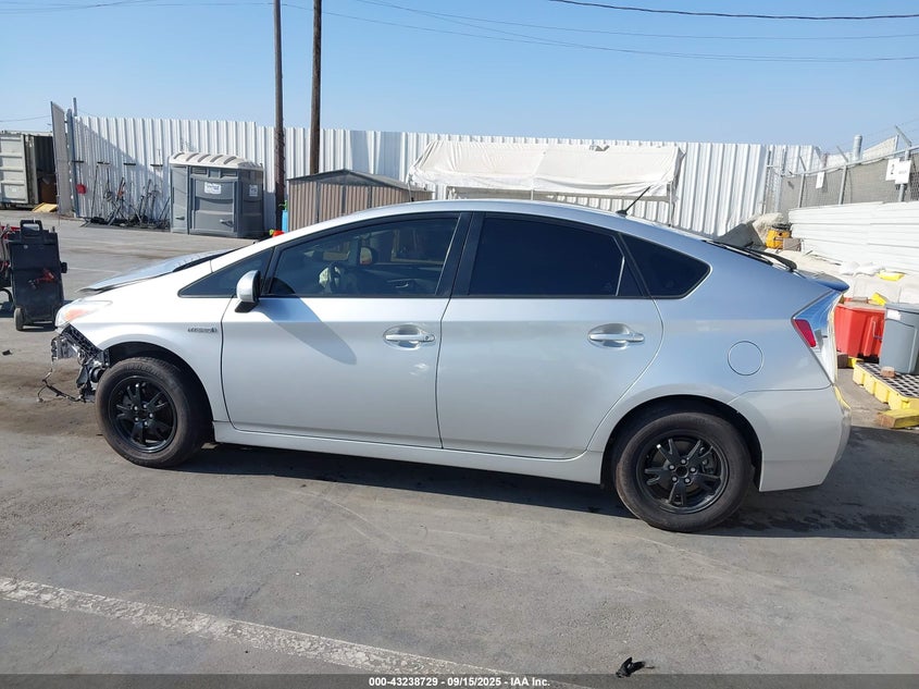 2013 Toyota Prius Two VIN: JTDKN3DUXD5676148 Lot: 43238729